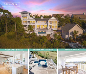 Gulf Bridge by Stay on 30A- Pool, Bikes, Golf Cart